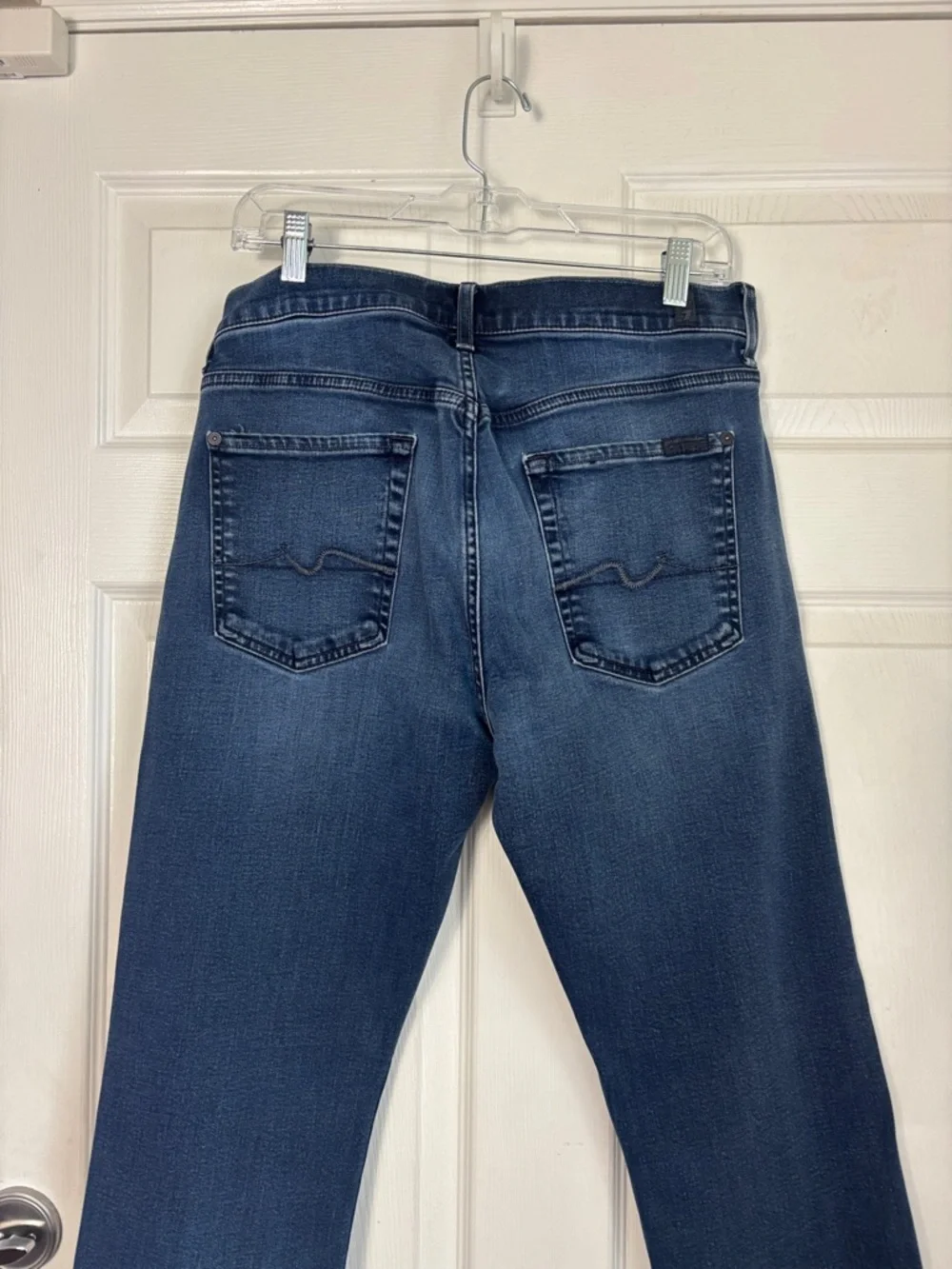 7 For All Mankind Men's The Straight Luxe Performance Jeans Size 33